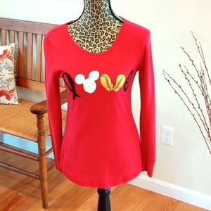 FREE W BUNDLE DisneyLadies Long Sleeve "LOVE" Thermal Shirt